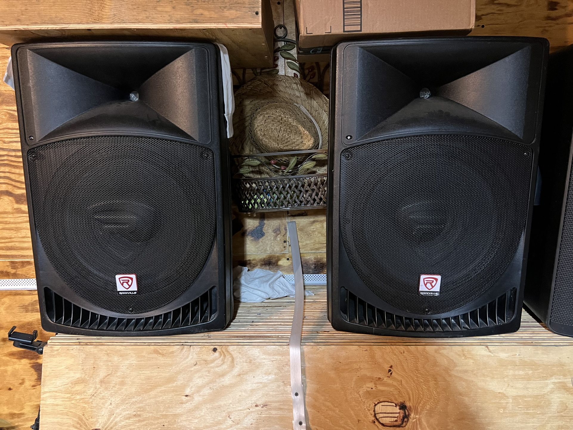 Rockville Powered Speakers “15