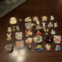 30 Disney Pins!! Vintage , Hard To Find 