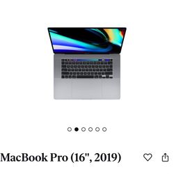 MacBook Pro (16”,2019)