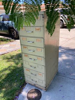 Vintage Cabinet dim  27”x18”x53”