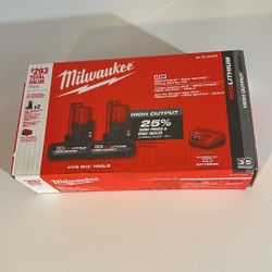 Milwaukee M12 5.0 Battery Kit