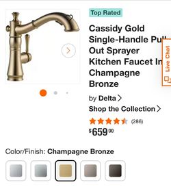 Delta Cassidy Prep Faucet 1997LF-cz