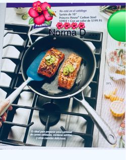 Sartén de 10” carbón steel Nuevo en su caja 🌺 princess house 🌺
