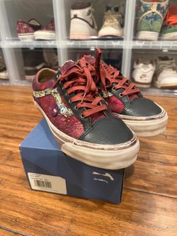 Vans old skool 36 souviner Burgundy *rare* sz 12