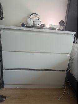 MALM three drawer dresser