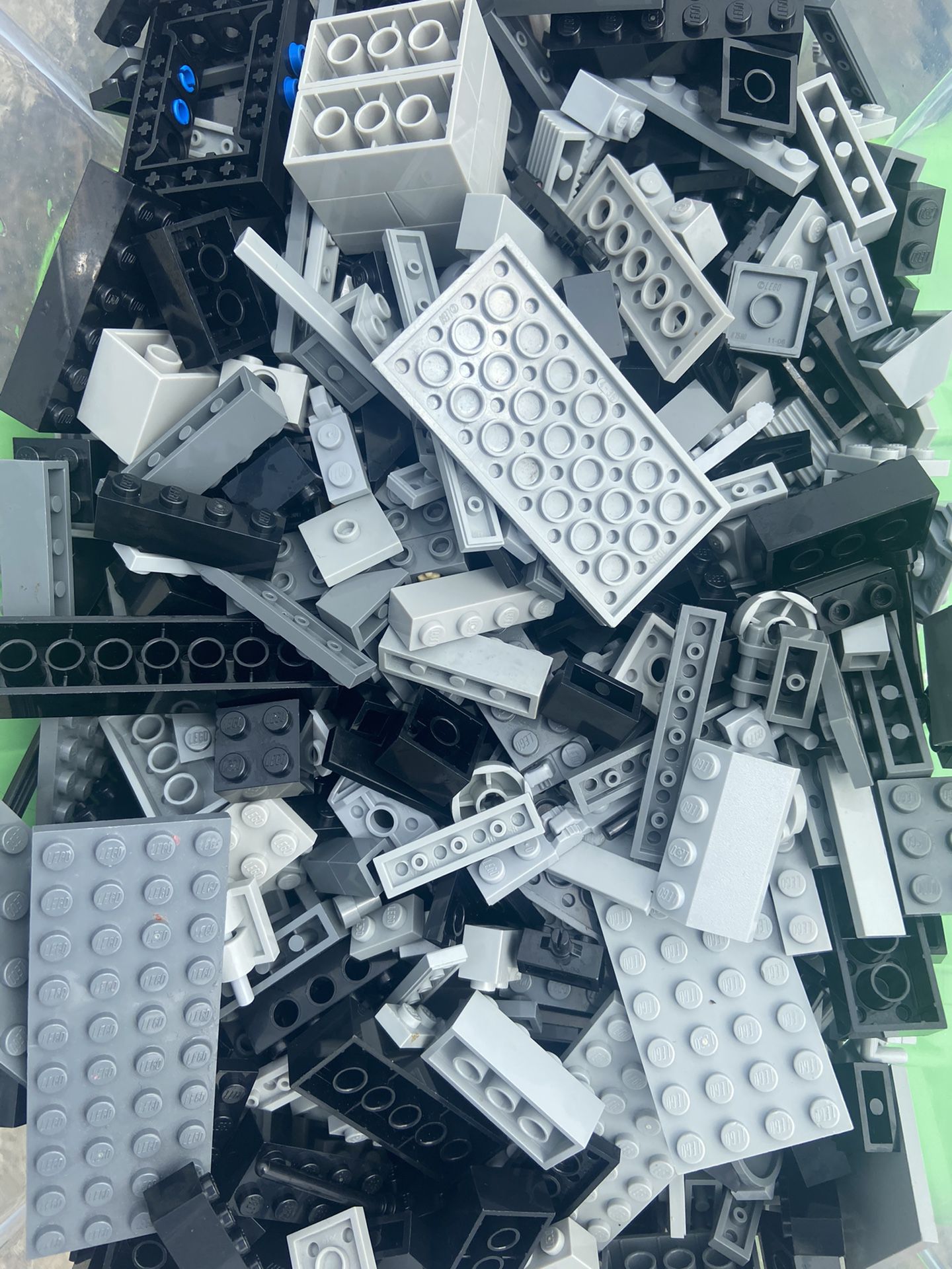 LEGO 1/2 lb pound Bulk Lot New Gray Bricks, Plates, Specialty, Plus More