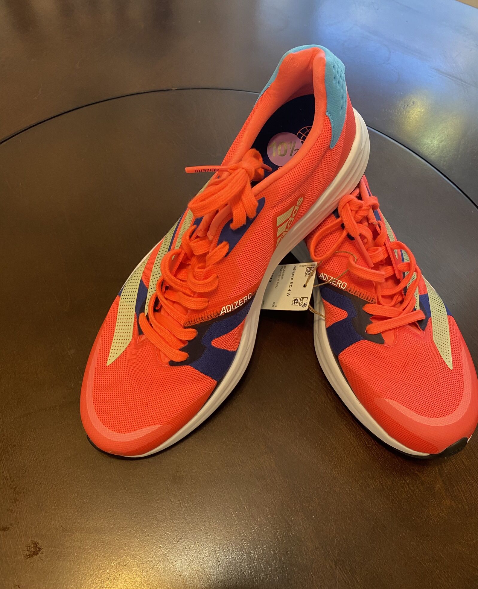 ADIDAS SPORT COLLECTIBLE RUNNING SHOE ADIZERO RC 4W Size 10 1/2 $85.00