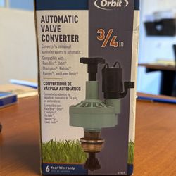 Automatic valve converter