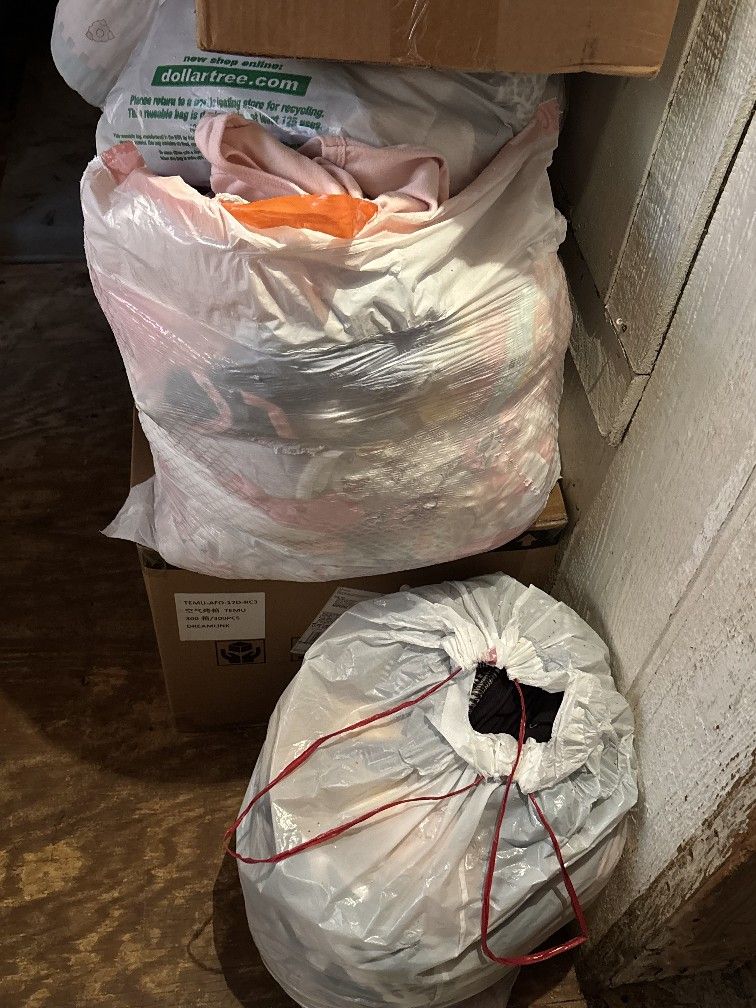 Bags Of Baby clothes