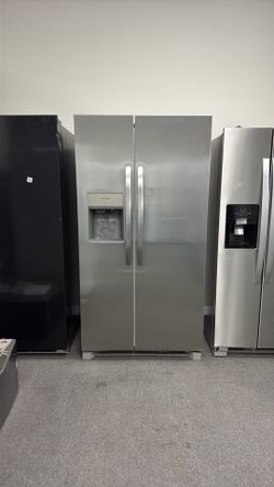 refrigerator side by side 26 cu Ft
