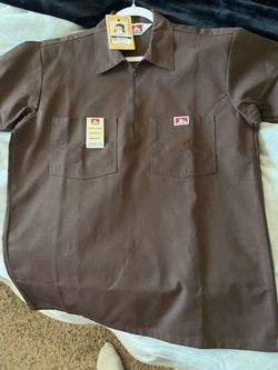 Ben Davis half zip shirt medium new