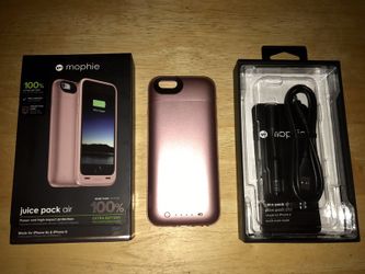 Used in mind condition Mophie case 100% xtra battery for IPhone 6/6s