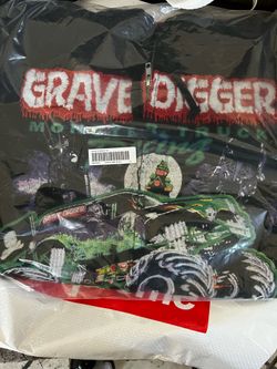 SUPREME GRAVE DIGGER ZIP UP XL