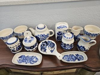 Hand Painted Polish Pottery Collection