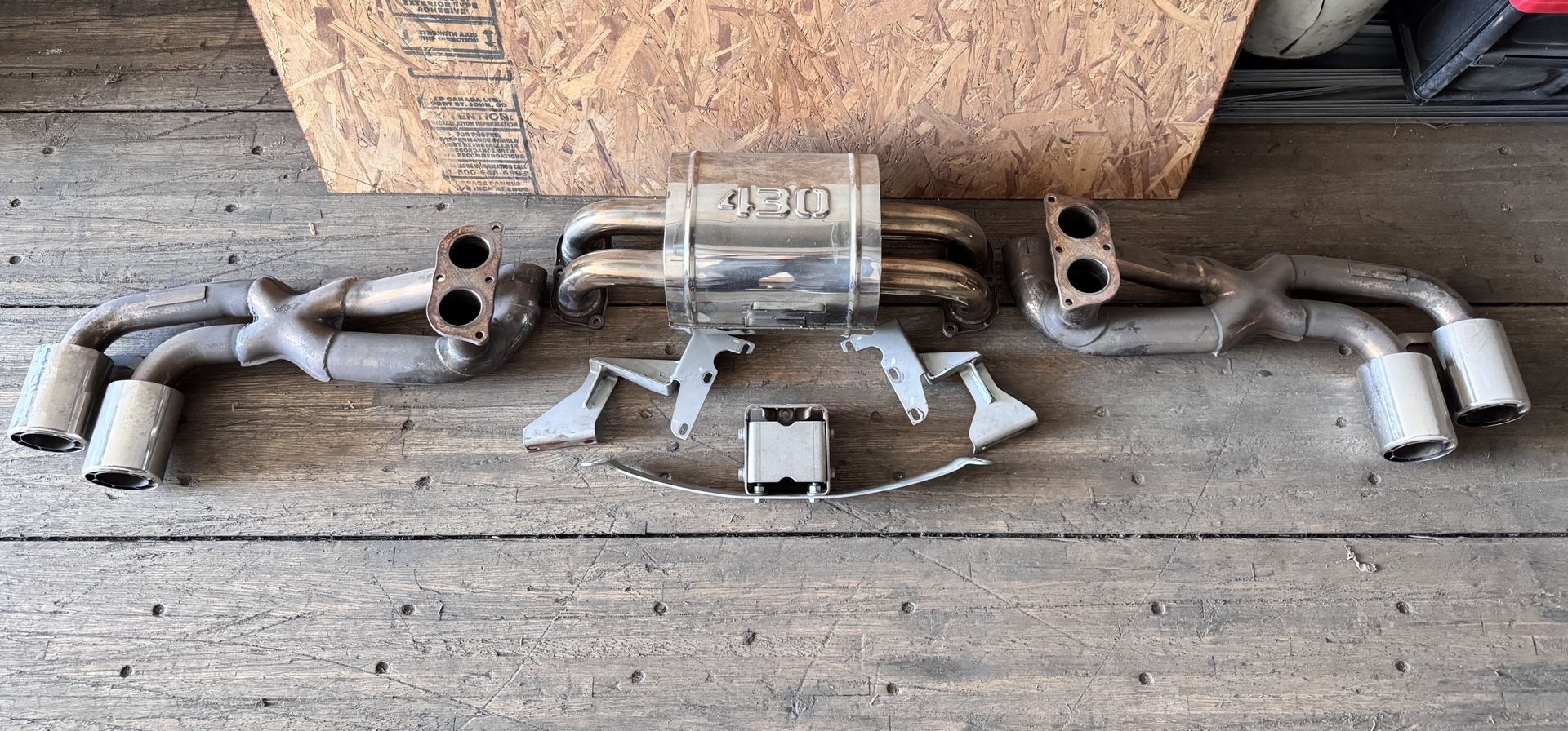 Ferrari 430 TUBI Exhaust