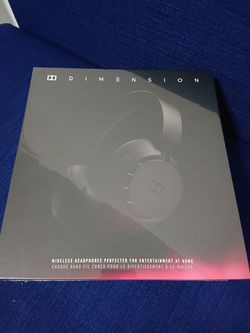 VERY RARE - BREND NEW - Sealed Dolby Digital Dimension Wireless Headphones
