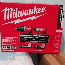 M18 Milwaukee Combo Hammer Drill And impact New In Box 