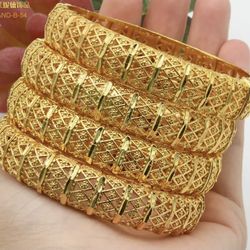 Indian Ethiopian 4 Pieces 2.7 Bangle Bracelets 