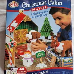Elf On The Shelf Christmas Cabin Playsets Elf Pets