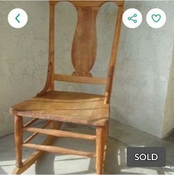 Vintage Rocking Chair 