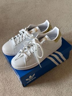 Brand New Adidas Stan Smith - White And Gold