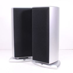 RBH Sound AC-525 3-Way Bookshelf Speaker Pair Silver