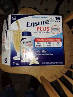 $15--ENSURE PLUS 15 PACK-VANILLA