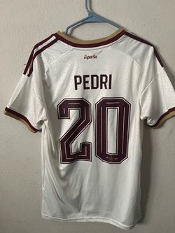 Spain National Team Pedri #20 Soccer Jersey