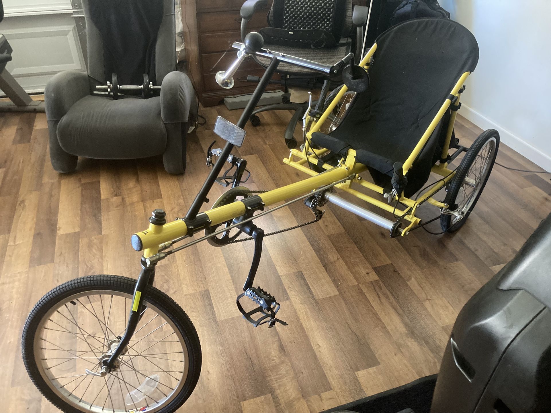 Comfort cycle recumbent