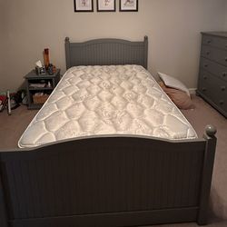 Pottery Barn Kids - Full Bed frame, Drawer, Night Table