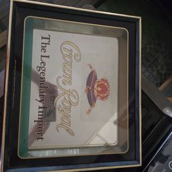 Crown Royal bar mirror