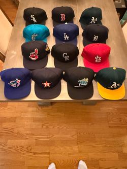Vintage MLB Hat Collection / Reseller Lot – New Era 59FIFTY, Sports Specialties, Starter, American Needle