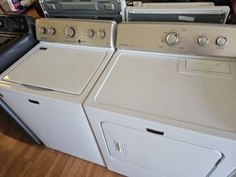 Set washer and electric dryer maytag