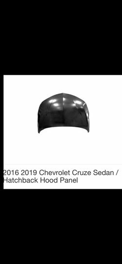 2016 2019 Chevrolet Cruze Sedan/ Hatchback Hood Panel
