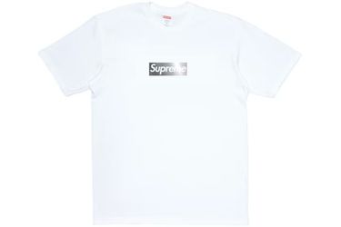 Supreme Chicago Box Logo Tee FW22 White