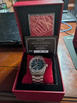 Duxot x Islander Bastia 37 Automatic 37mm Limited Edition #30/100 NEW