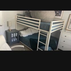 Full Metal Bunk Bed Frame 