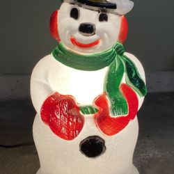 Snowman Blow Mold