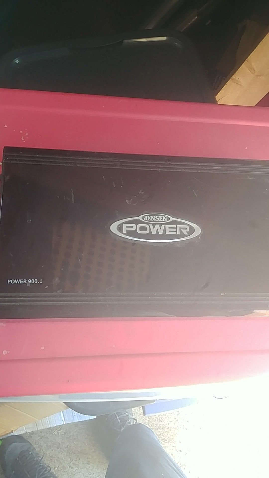 Car audio subwoofer amplifier Jensen Power 900