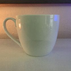 All White 16oz. 10 Strawberry Street Ceramic Mug