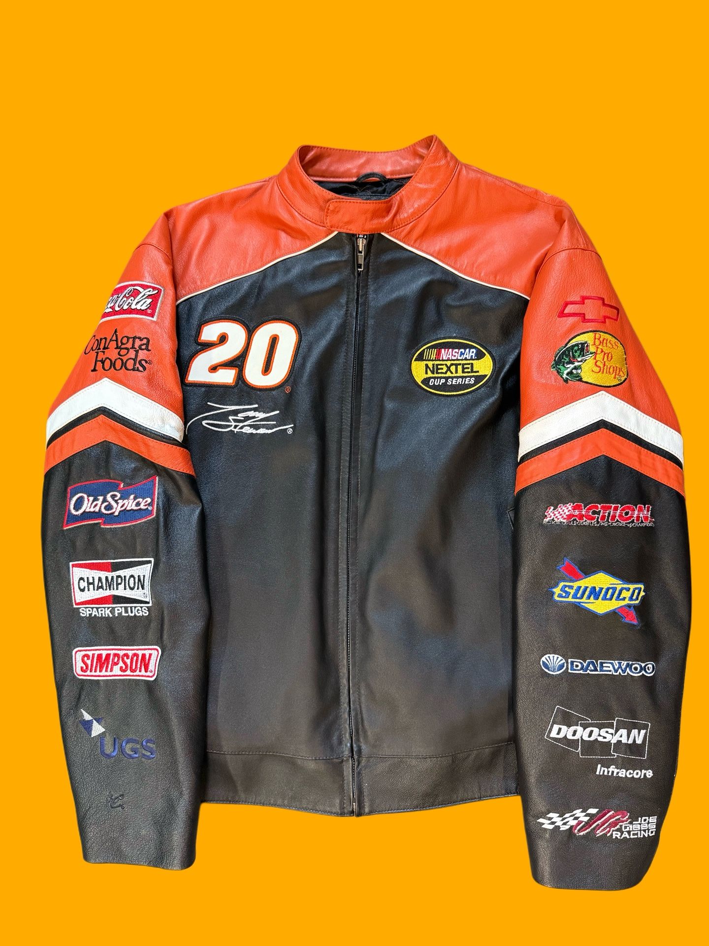 Home Depot Tony Stewart Leather Jacket 