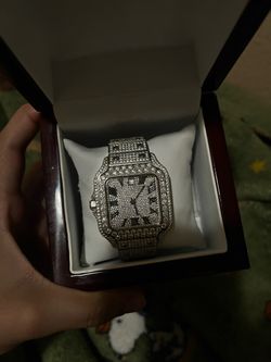 Moissanite watch