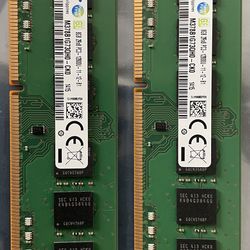 Samsung 16GB (2x8GB) DDR3 1600MHz RAM Kit PC3-12800U-11-12-B1 - **Matched Pair**!