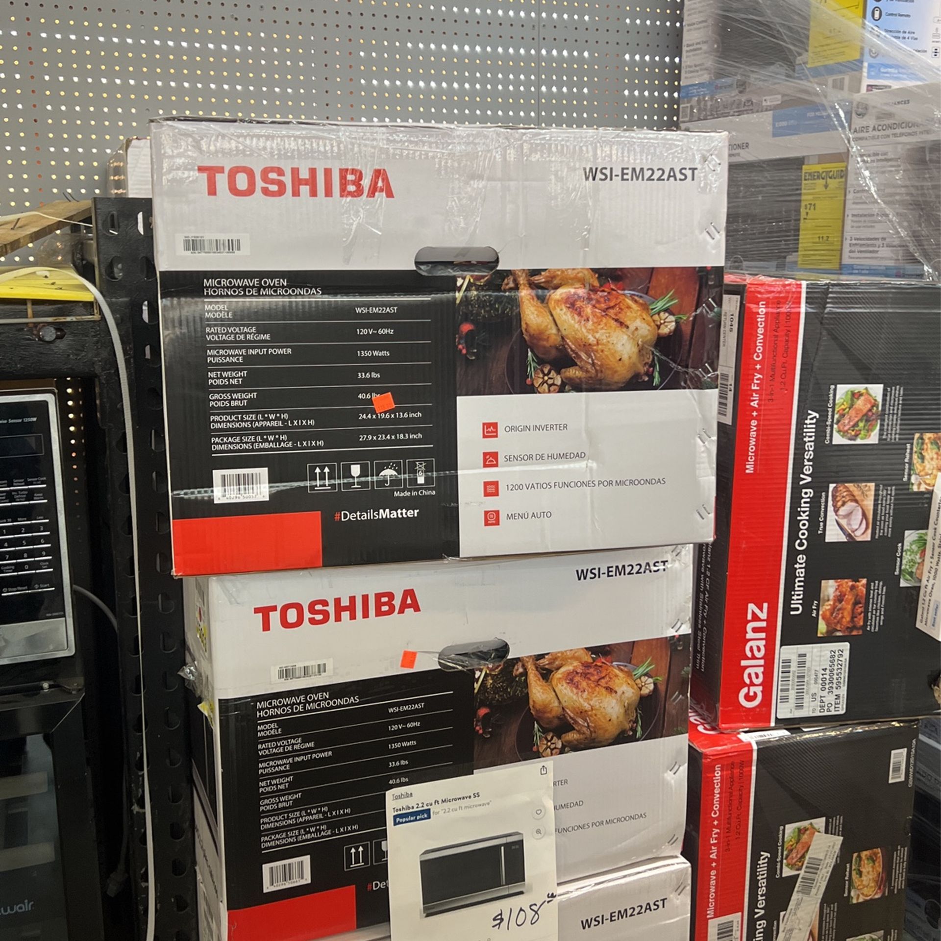 TOSHIBA Microwave 