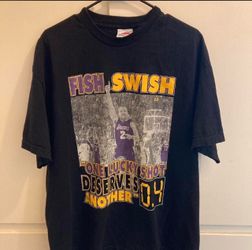 LA Lakers Playoffs Derek Fisher Shot Shirt