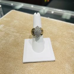 Gold Diamond Ring 