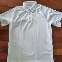 NWT Men's Under Armour white polo shirt sz XL