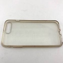 Clear Iphone Case with a pinkish tinge