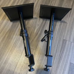 Speaker Stands Clamp To Desk