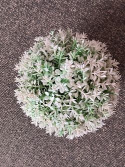 Small flower faux plant